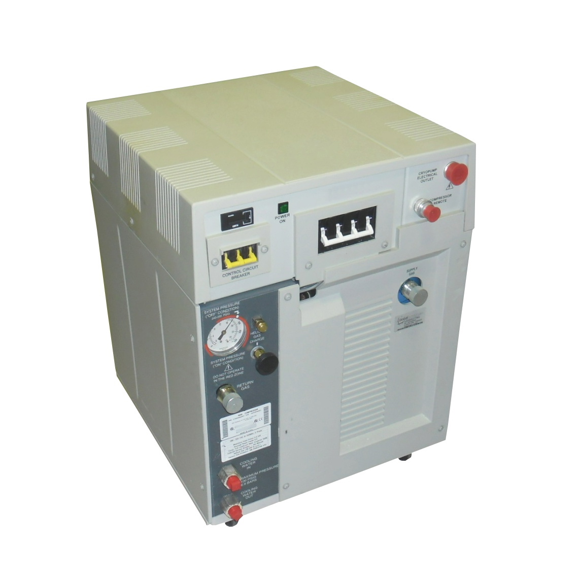 9600 HV 8135901G001 CTI-CRYOGENICS® 9600 Compressor, 380-400 VAC 50/60 Hz, WC , 3 Phases 